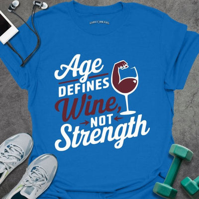 Defined Wine T-Shirt - Gym Graphic Tee - Gift for Gym Lovers - Unisex