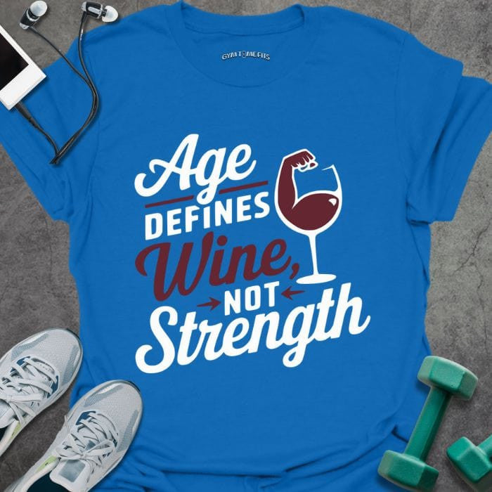 Defined Wine T-Shirt - Gym Graphic Tee - Gift for Gym Lovers - Unisex