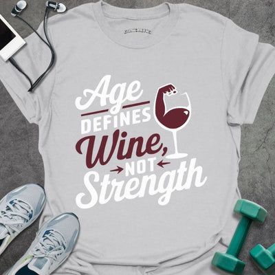 Defined Wine T-Shirt - Gym Graphic Tee - Gift for Gym Lovers - Unisex