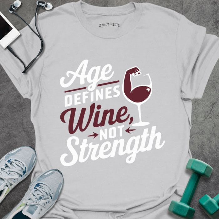 Defined Wine T-Shirt - Gym Graphic Tee - Gift for Gym Lovers - Unisex