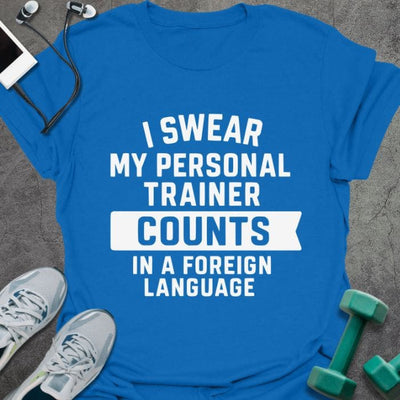Foreign Language T-Shirt - Gym Graphic Tee - Gift for Gym Lovers - Unisex