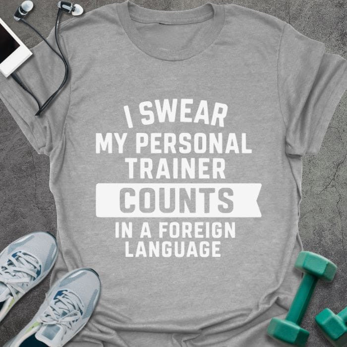 Foreign Language T-Shirt - Gym Graphic Tee - Gift for Gym Lovers - Unisex