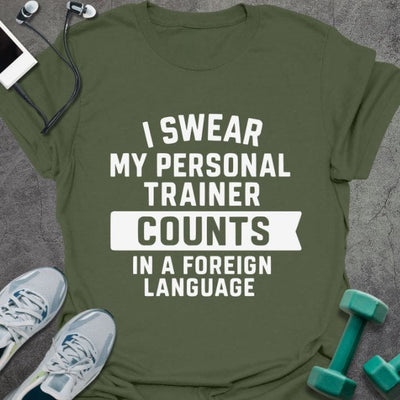 Foreign Language T-Shirt - Gym Graphic Tee - Gift for Gym Lovers - Unisex