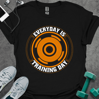 Every Day is Training Day T-Shirt - Gym Graphic Tee - Gift for Gym Lovers - Unisex