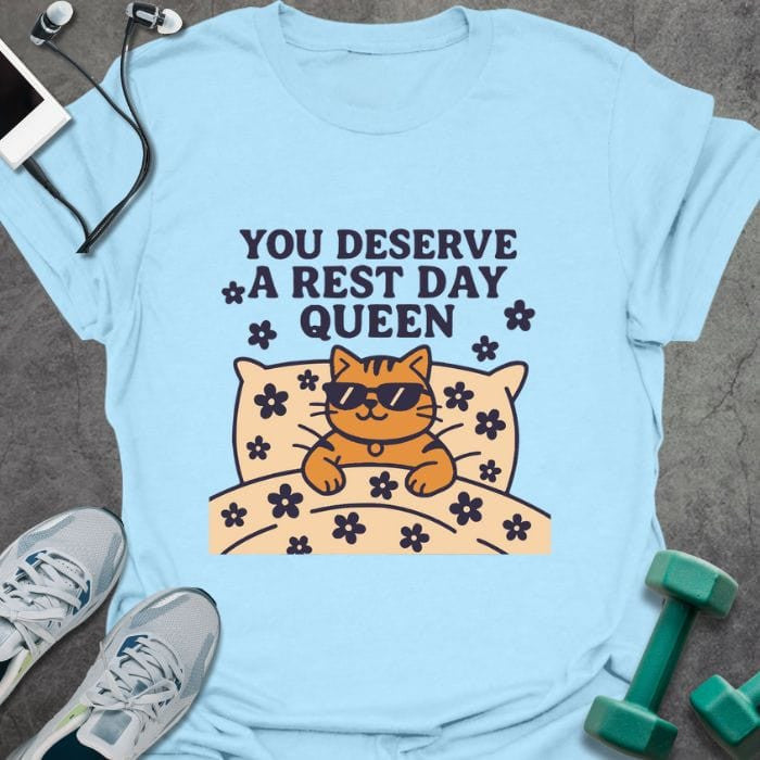 Deserve Rest T-Shirt - Gym Graphic Tee - Gift for Gym Lovers - Unisex