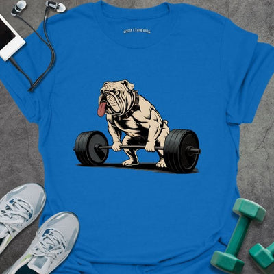 Bulldog DL T-Shirt - Gym Graphic Tee - Gift for Gym Lovers - Unisex
