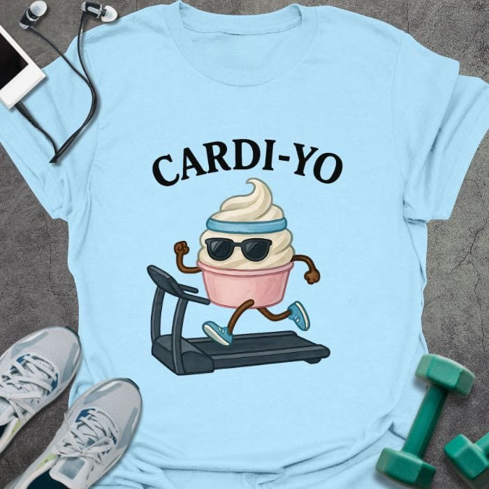 Cardiyo T-Shirt - Gym Graphic Tee - Gift for Gym Lovers - Unisex
