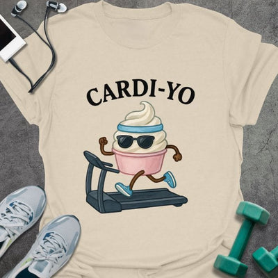Cardiyo T-Shirt - Gym Graphic Tee - Gift for Gym Lovers - Unisex
