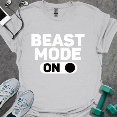 Beast Mode On T-Shirt - Gym Graphic Tee - Gift for Gym Lovers - Unisex