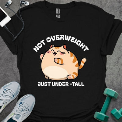 Cat Undertall T-Shirt - Gym Graphic Tee - Gift for Gym Lovers - Unisex