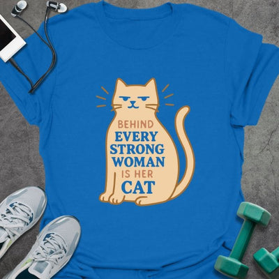 Her Cat T-Shirt - Gym Graphic Tee - Gift for Gym Lovers - Unisex