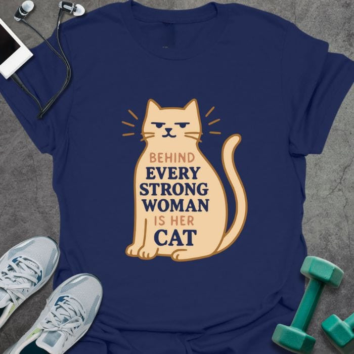 Her Cat T-Shirt - Gym Graphic Tee - Gift for Gym Lovers - Unisex