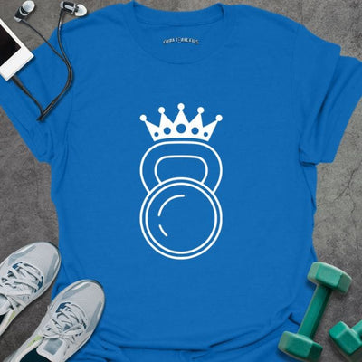 Kettle Bell Queen T-Shirt - Gym Graphic Tee - Gift for Gym Lovers - Unisex