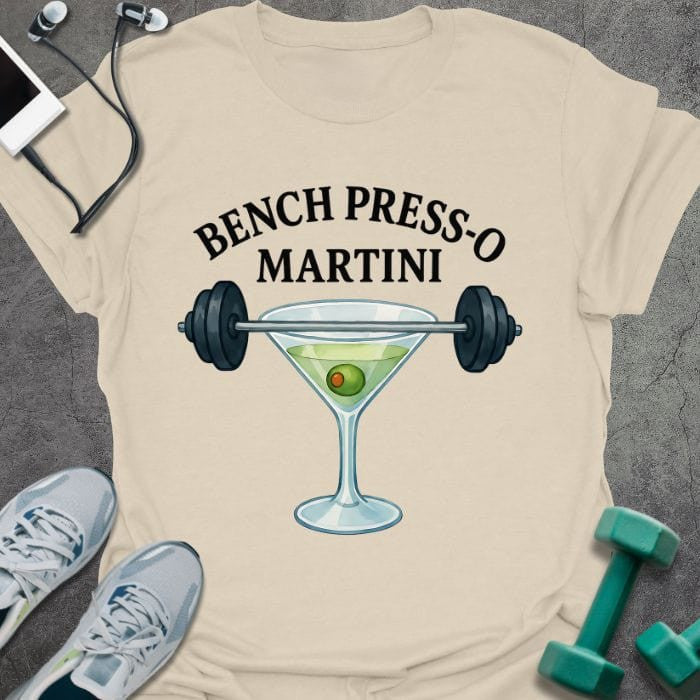 Bench Presso T-Shirt - Gym Graphic Tee - Gift for Gym Lovers - Unisex