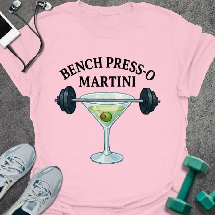 Bench Presso T-Shirt - Gym Graphic Tee - Gift for Gym Lovers - Unisex