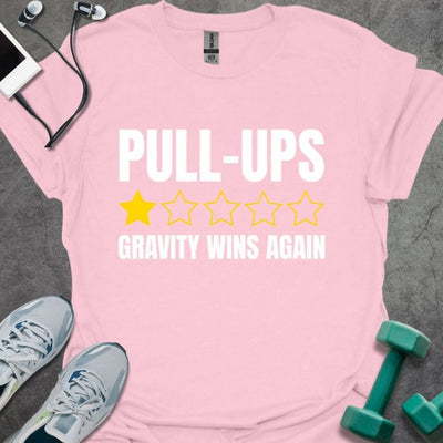 Pull Ups Review T-Shirt - Gym Graphic Tee - Gift for Gym Lovers - Unisex