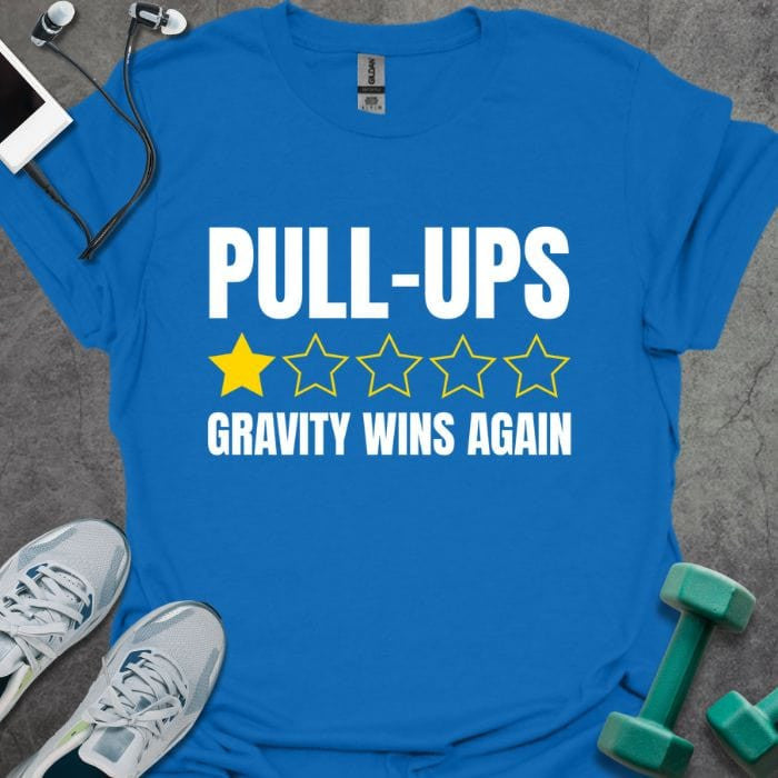 Pull Ups Review T-Shirt - Gym Graphic Tee - Gift for Gym Lovers - Unisex