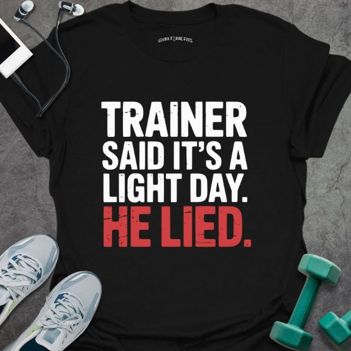 Light Day T-Shirt - Gym Graphic Tee - Gift for Gym Lovers - Unisex