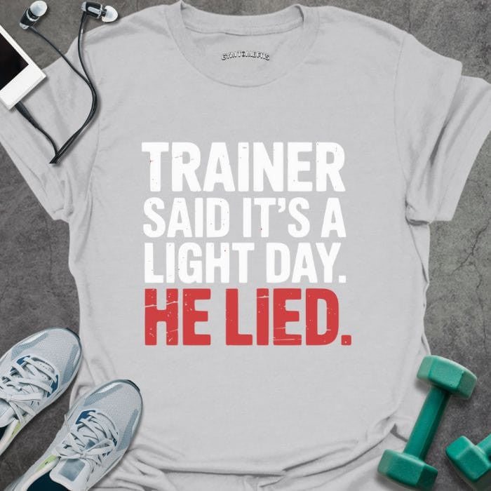 Light Day T-Shirt - Gym Graphic Tee - Gift for Gym Lovers - Unisex
