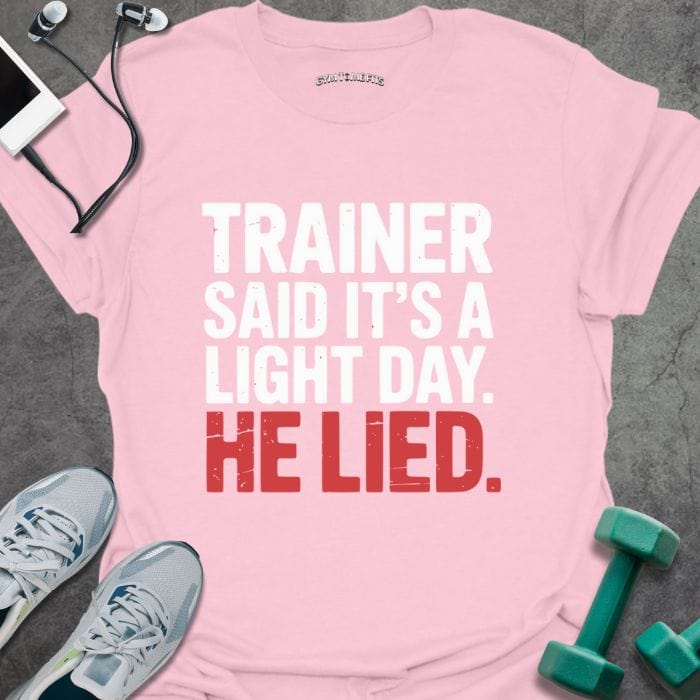 Light Day T-Shirt - Gym Graphic Tee - Gift for Gym Lovers - Unisex