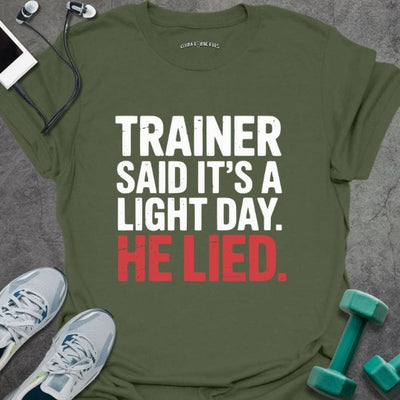 Light Day T-Shirt - Gym Graphic Tee - Gift for Gym Lovers - Unisex