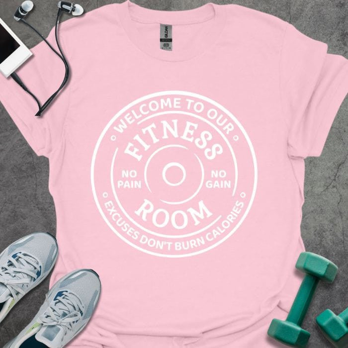 Fitness Room T-Shirt - Gym Graphic Tee - Gift for Gym Lovers - Unisex