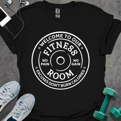 Fitness Room T-Shirt - Gym Graphic Tee - Gift for Gym Lovers - Unisex