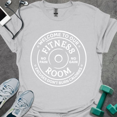 Fitness Room T-Shirt - Gym Graphic Tee - Gift for Gym Lovers - Unisex