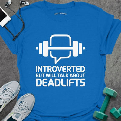 Introverted T-Shirt - Gym Graphic Tee - Gift for Gym Lovers - Unisex