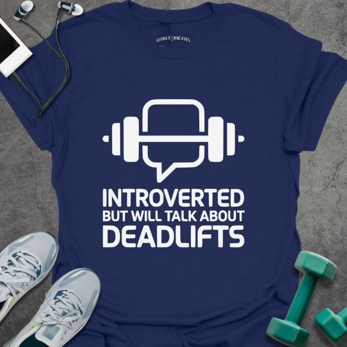 Introverted T-Shirt - Gym Graphic Tee - Gift for Gym Lovers - Unisex