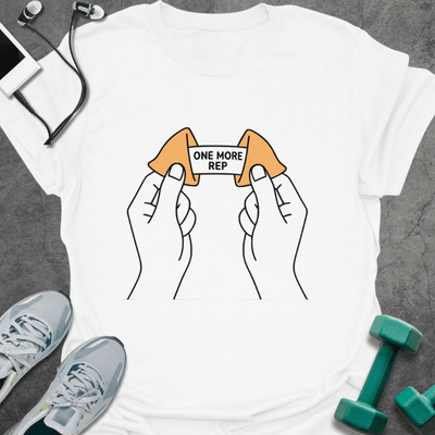 Fortune Cookie T-Shirt - Gym Graphic Tee - Gift for Gym Lovers - Unisex