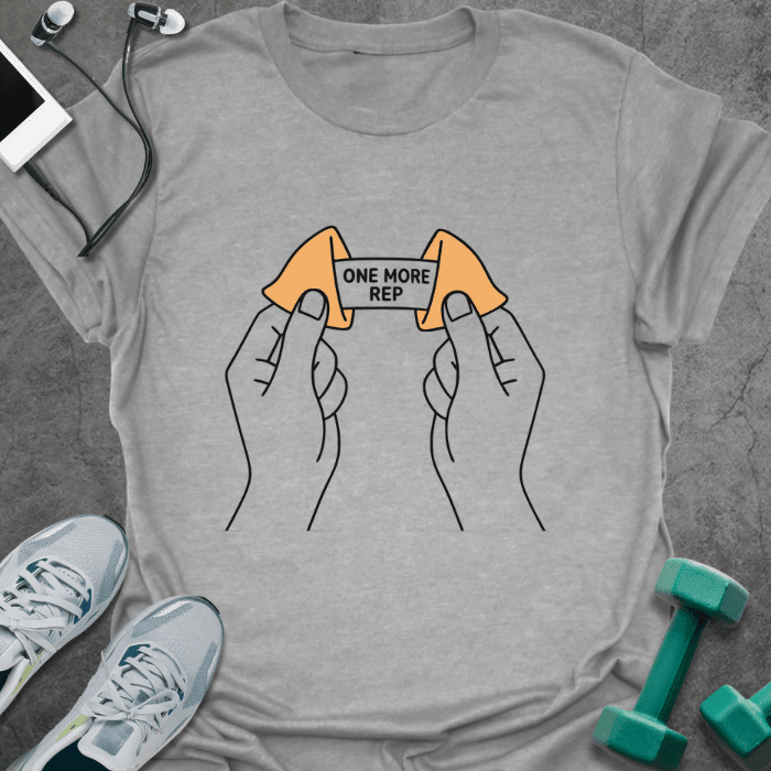 Fortune Cookie T-Shirt - Gym Graphic Tee - Gift for Gym Lovers - Unisex