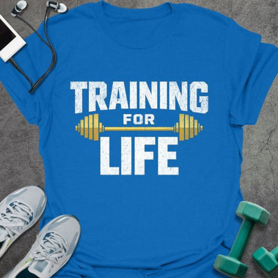 For Life T-Shirt - Gym Graphic Tee - Gift for Gym Lovers - Unisex