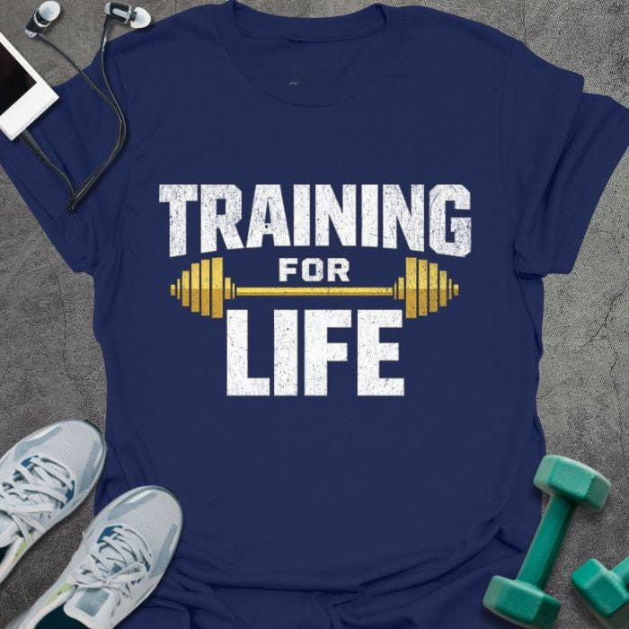 For Life T-Shirt - Gym Graphic Tee - Gift for Gym Lovers - Unisex