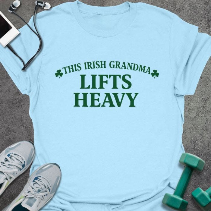 Irish Grandma T-Shirt - Gym Graphic Tee - Gift for Gym Lovers - Unisex