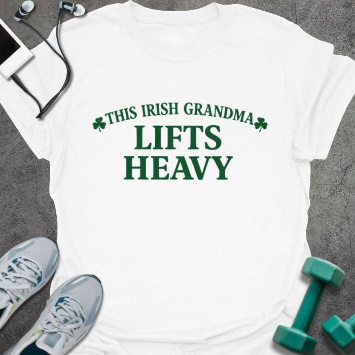 Irish Grandma T-Shirt - Gym Graphic Tee - Gift for Gym Lovers - Unisex