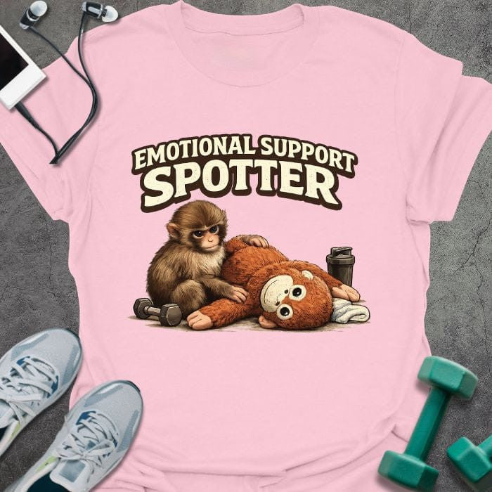 Emotional Support T-Shirt - Gym Graphic Tee - Gift for Gym Lovers - Unisex