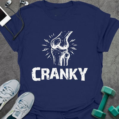 Cranky Knees T-Shirt - Gym Graphic Tee - Gift for Gym Lovers - Unisex