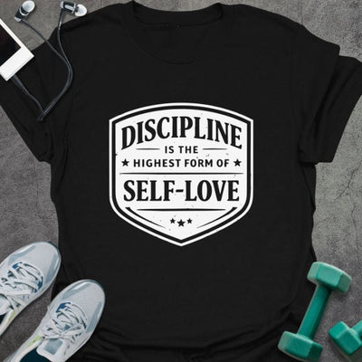 Discipline T-Shirt - Gym Graphic Tee - Gift for Gym Lovers - Unisex
