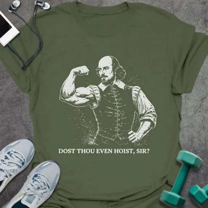 Even Hoist T-Shirt - Gym Graphic Tee - Gift for Gym Lovers - Unisex