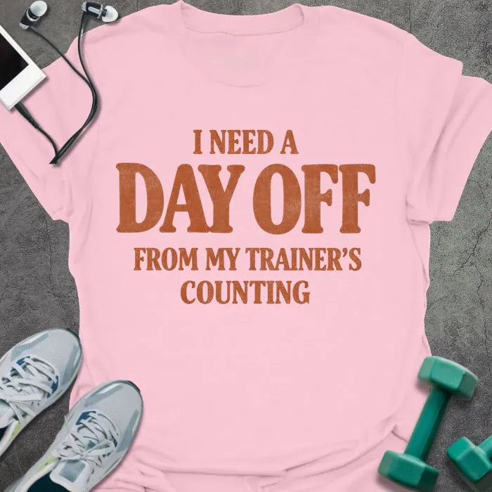 Day Off T-Shirt - Gym Graphic Tee - Gift for Gym Lovers - Unisex
