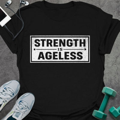 Ageless Badge T-Shirt - Gym Graphic Tee - Gift for Gym Lovers - Unisex