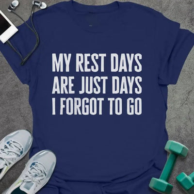 Forgot To T-Shirt - Gym Graphic Tee - Gift for Gym Lovers - Unisex