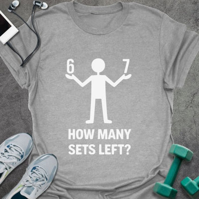 6 7 T-Shirt - Gym Graphic Tee - Gift for Gym Lovers - Unisex