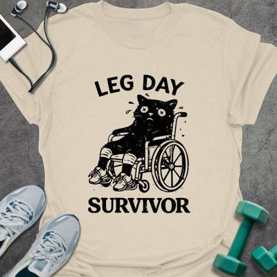 Cat Survive T-Shirt - Gym Graphic Tee - Gift for Gym Lovers - Unisex