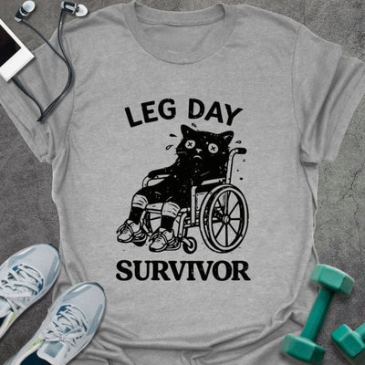 Cat Survive T-Shirt - Gym Graphic Tee - Gift for Gym Lovers - Unisex