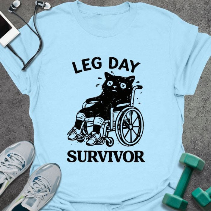 Cat Survive T-Shirt - Gym Graphic Tee - Gift for Gym Lovers - Unisex