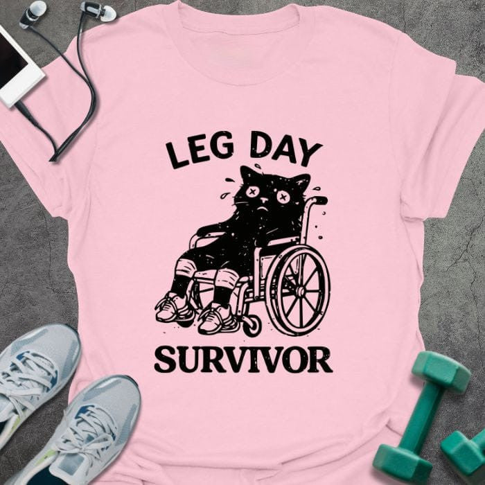 Cat Survive T-Shirt - Gym Graphic Tee - Gift for Gym Lovers - Unisex