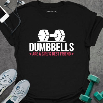 Dumbbells T-Shirt - Gym Graphic Tee - Gift for Gym Lovers - Unisex