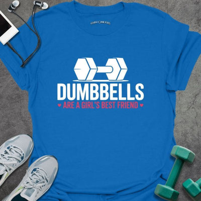 Dumbbells T-Shirt - Gym Graphic Tee - Gift for Gym Lovers - Unisex